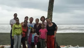 Day 5:  the hard-working group at Pacuare!