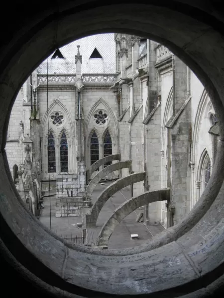 Basilica, view from the stairway