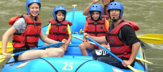 Rafting with Kenneth