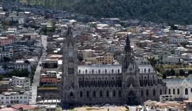 View of Old Town, Quito