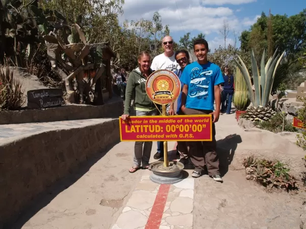 On the Equator in Quito