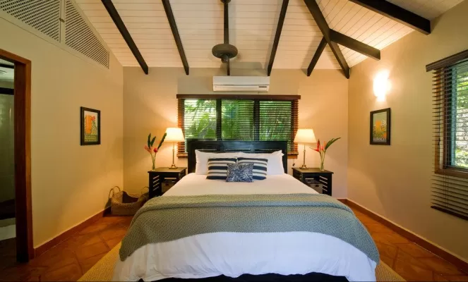 Three-bed family villa's room