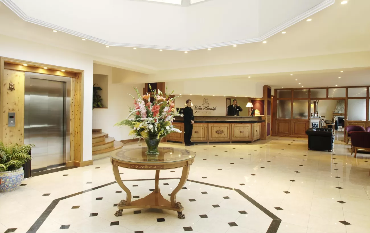 Villa Huinid Hotel Bustillo lobby
