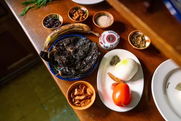 Oaxaca Cooking Ingredients