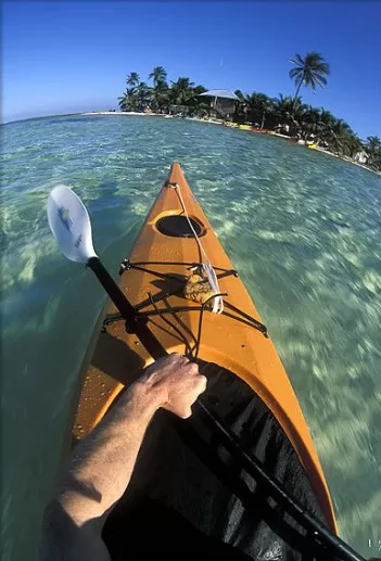 Experience Glover's Atoll by kayak