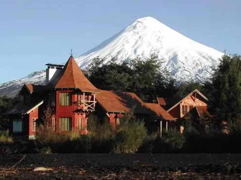Situated beneath Volcano Osorno