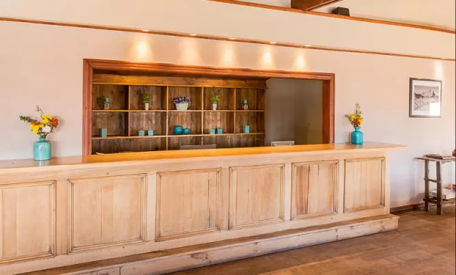 Reception area