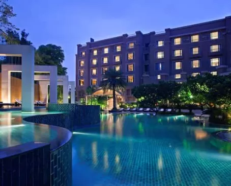 Hotel Swimming Pool Area