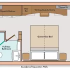 Avalon Panorama Deluxe Stateroom Layout