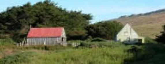 Accommodations are on the Islands farm