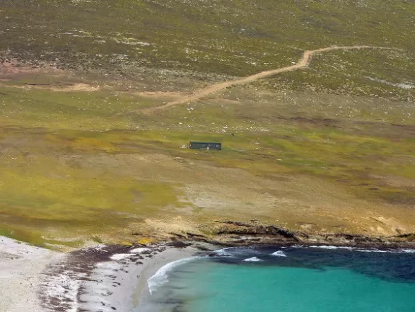 The Neck, located an hour\'s drive from the Saunders Settlement