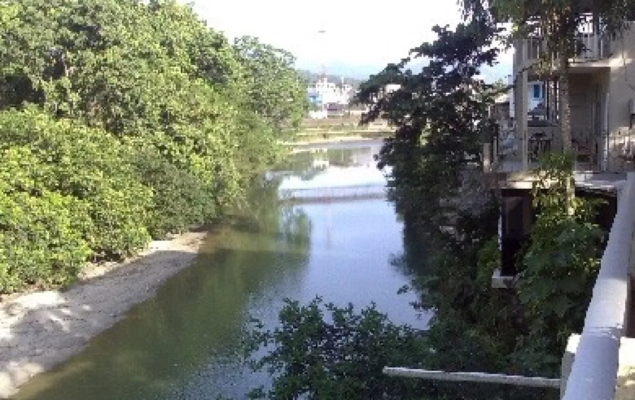 Balcony view of the Pano River