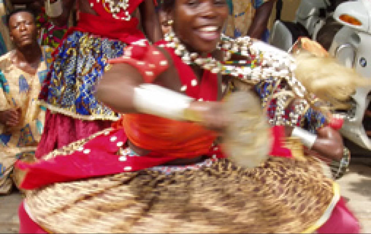 Beninese Dancing