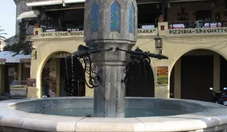 Fountain in Rhodes.