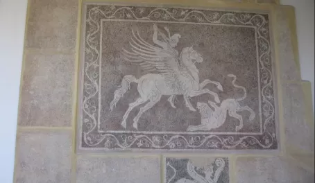 Mosaic in Rhodes museum