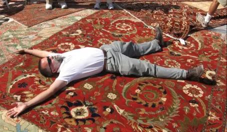 $30,000 Turkish carpet!