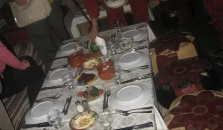 Bedouin dinner near Palmyra