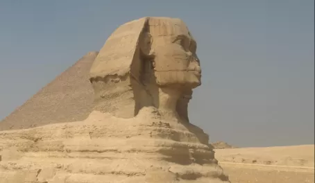 The sphinx in Egypt