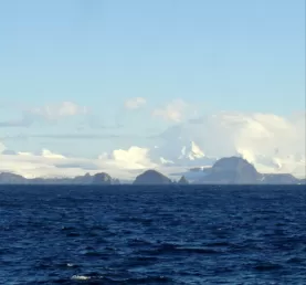 1st sight of Shetland Islands
