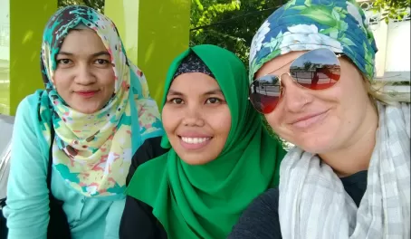 Visiting my sisters in Aceh, Indonesia