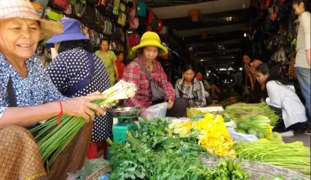 Markets in Siem Reap