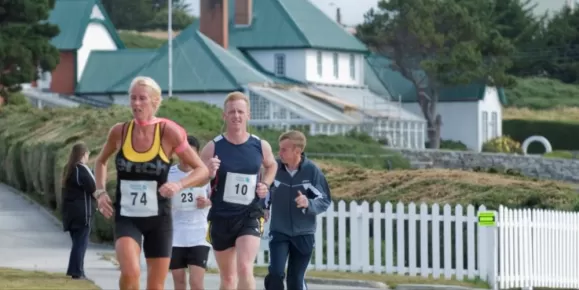 Stanley Marathon in the Falklands