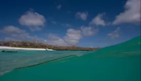 (Espanola) View above and below the water line