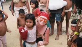 Making new friends in the Amazon