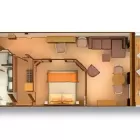 Sketch plan of the Owner's Suite