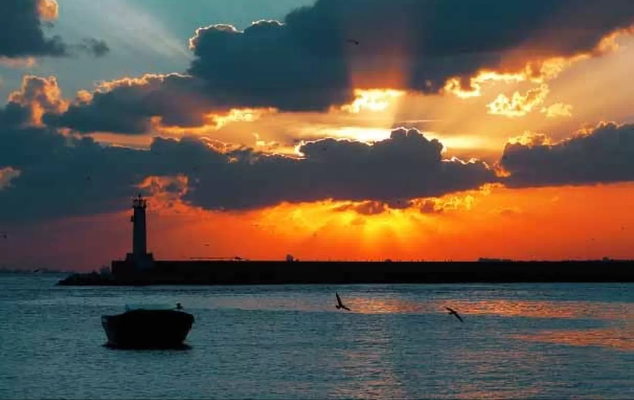 Sea view in Istanbul, Turkey