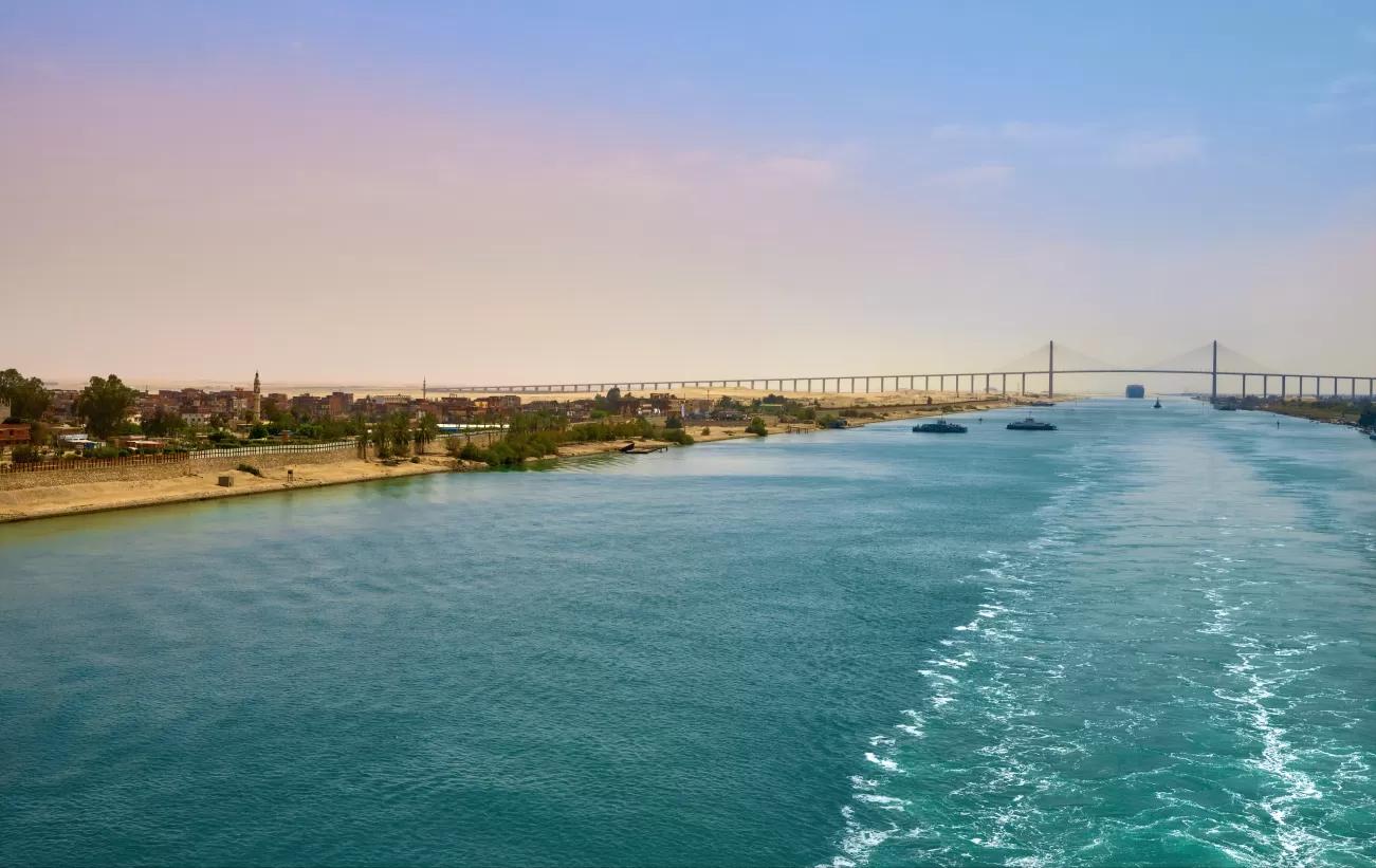 Suez Canal Bridge, Egypt