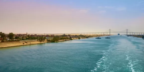 Suez Canal Bridge, Egypt