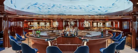 A view of the magnificent Encore bar.