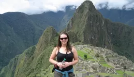 Lynessa and Machu Picchu