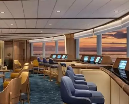 The Seabourn Venture Lounge Area