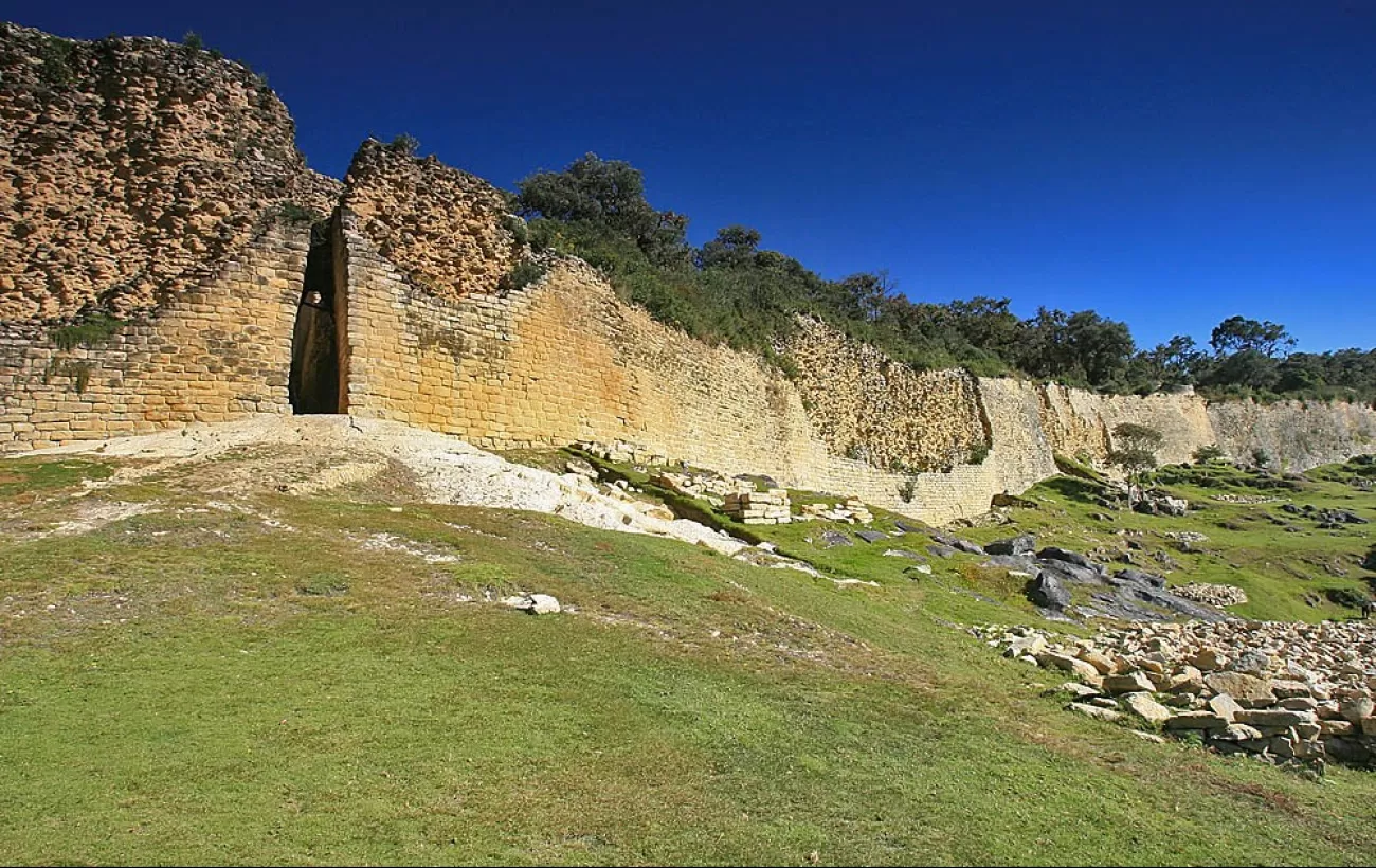 Fortress at Kuelap ruins