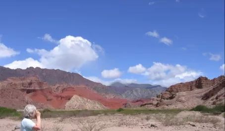 The red rocks of Argentina