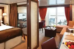 Penthouse Suite at the Seabourn Quest
