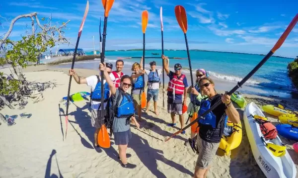 Experience group kayak