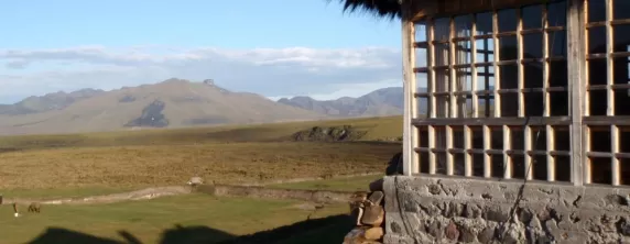 Take in the breathtaking views from Hacienda El Tambo