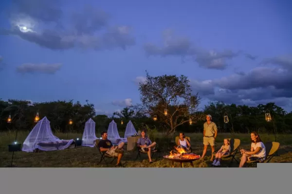 Night under the Stars at Phinda Mountain Lodge