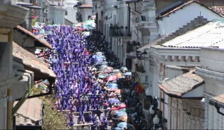 Easter Parade in Quito