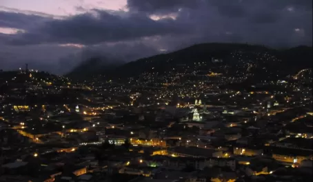 Quito at night 