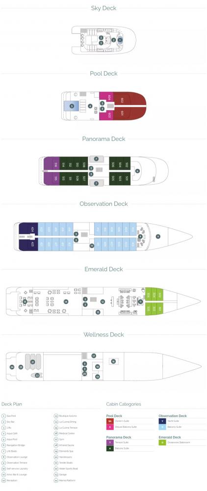 Emerald Sakara Prices, Itineraries, Photos, Deck Plans, Cabins ...