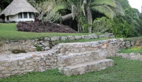 Maya ruins at Pook's Hill Lodge