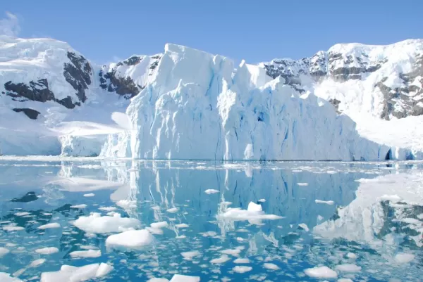 Iceberg off coast of Antarctica