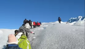 Glacier Walk - Single File