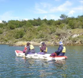 Canoeing in Tierra del Fuego National Park