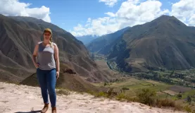 Great view point of the impressive Sacred Valley.