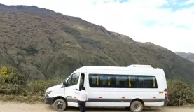 Our ride to the trailhead for our first hike on the Salkantay Trek.